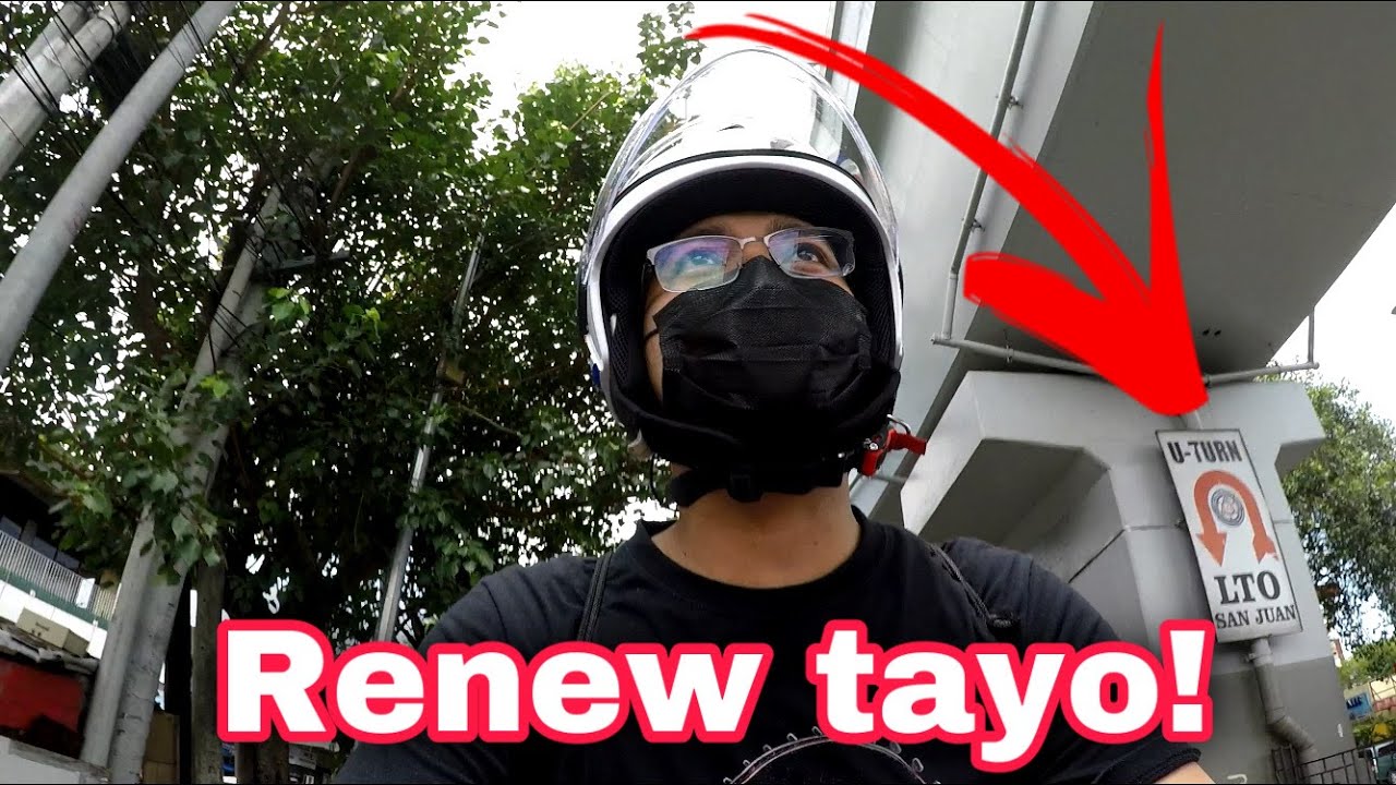 LTO RENEWAL OF MOTORCYCLE REGISTRATION 2021 | JNR TV