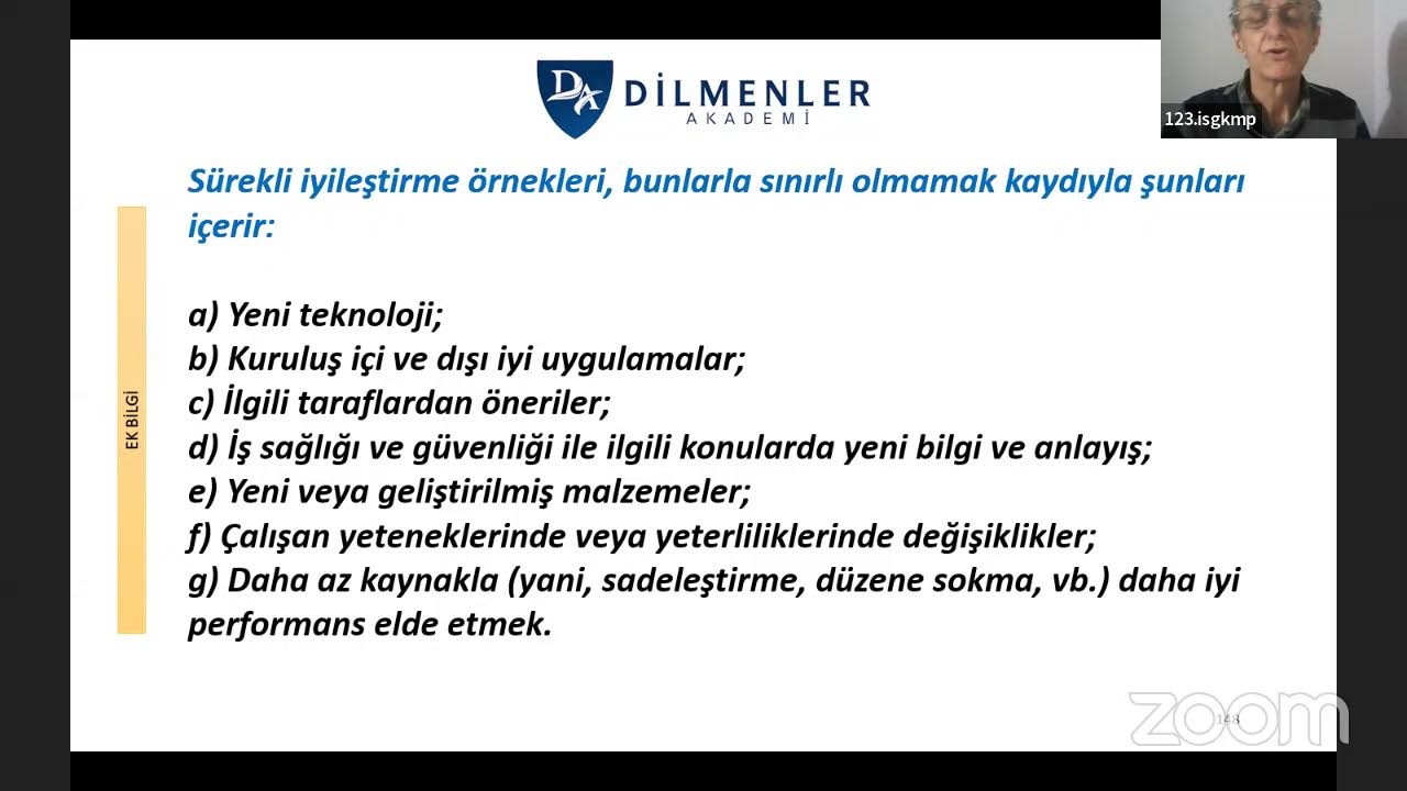 ISO 45001 İSG Yönetim Sistemi