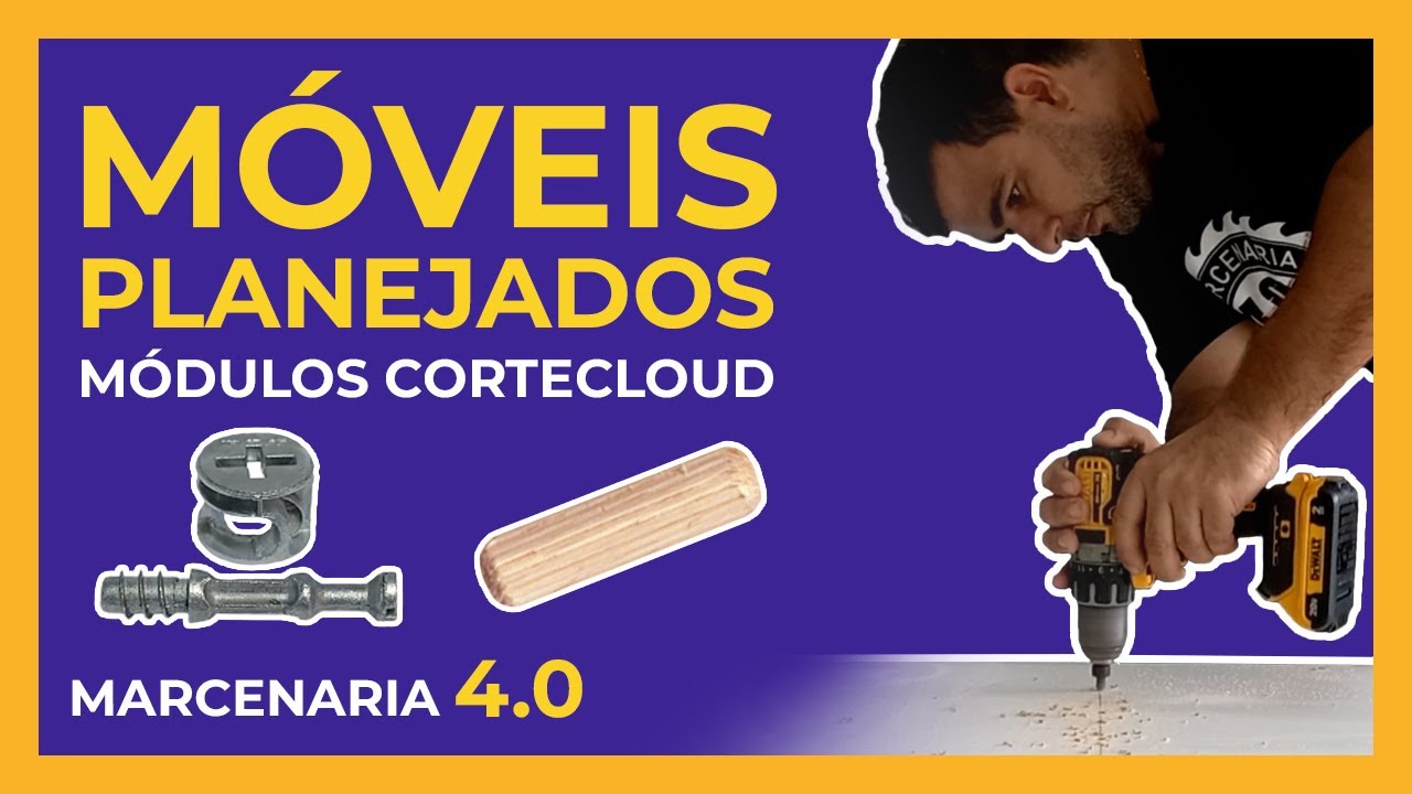 Montagem do CAIXOTE com CAVILHA e MINIFIX + DICAS sobre MÓDULOS