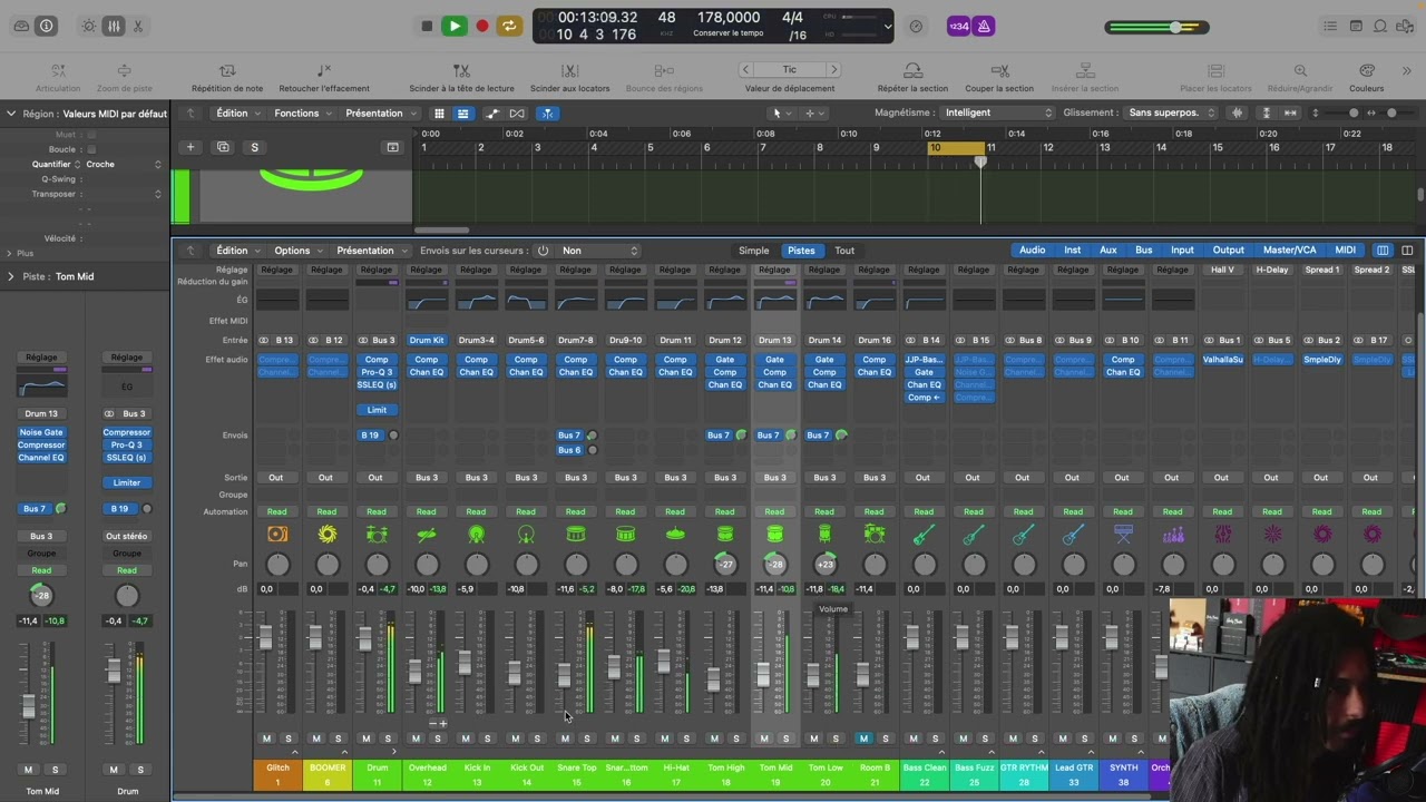 Tuto hardrock 01 : Composition de la drum en Midi