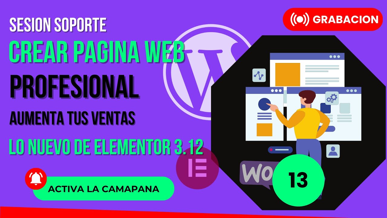 🟢 Live  Lo nuevo de Elementor 3.12 | Taller Crear Pagina Web PRO | Q&A WorPress, WooCommerce #13