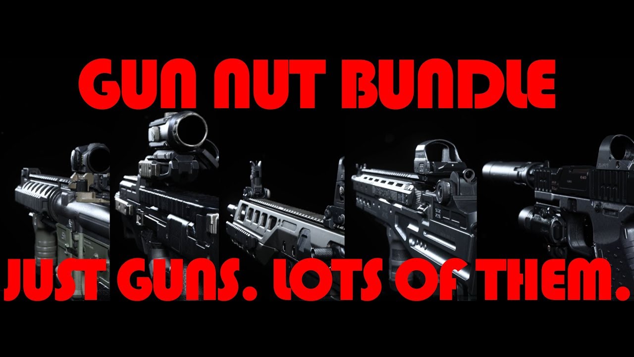 Gun Nut Bundle 3000 CP for 5 Guns - Call of Duty Modern Warfare
