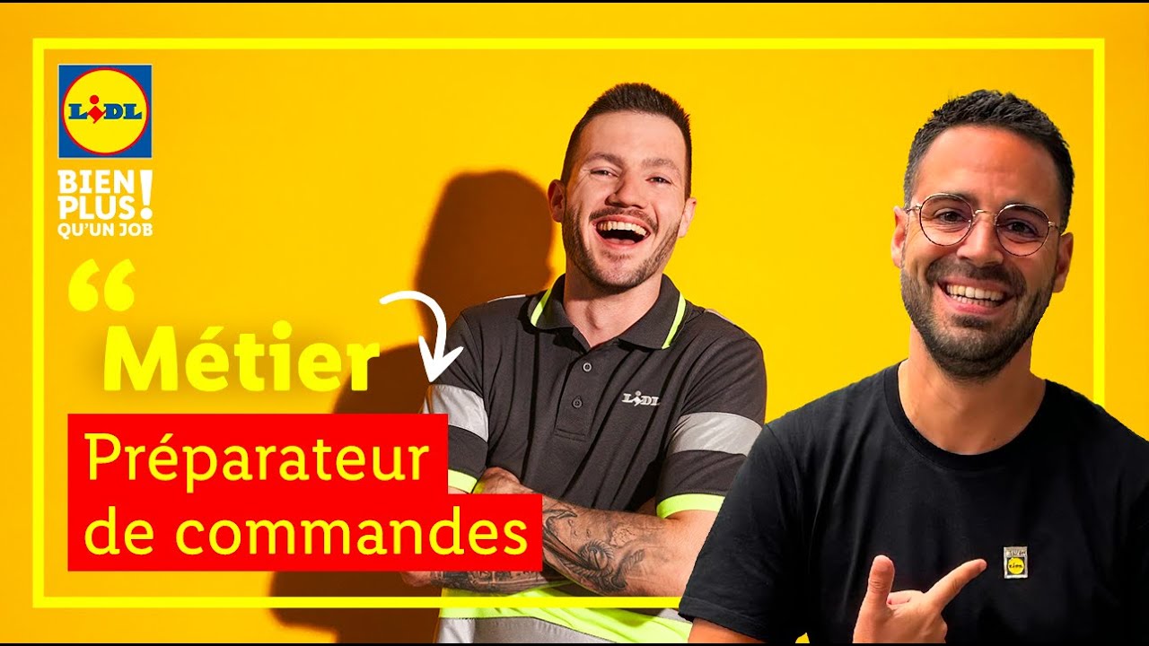 Découvrez le métier de Préparateur de Commandes chez Lidl