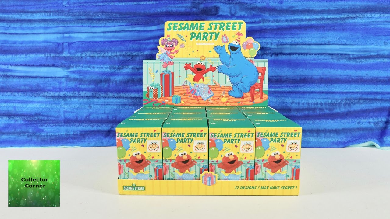 Sesame Street Party Pop Mart Blind Box Figure Unboxing Review | CollectorCorner
