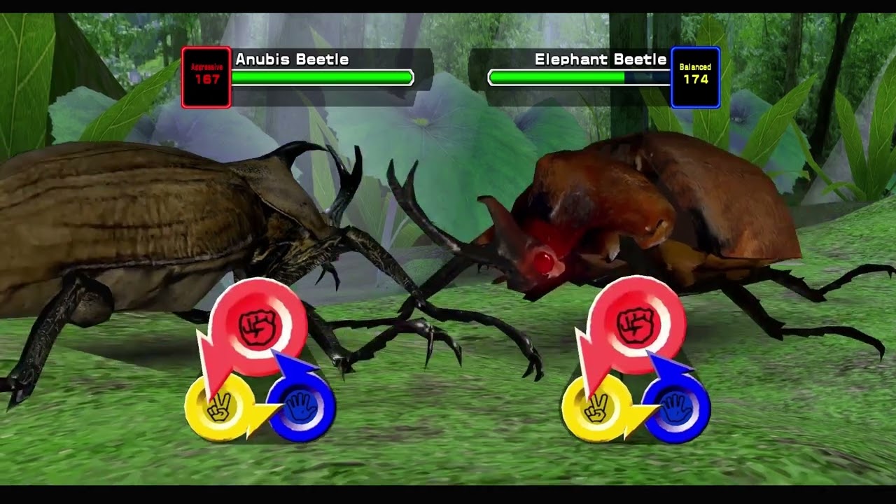 Anubis Beetle Wasteland Forest [Mushiking 2006 English Version]