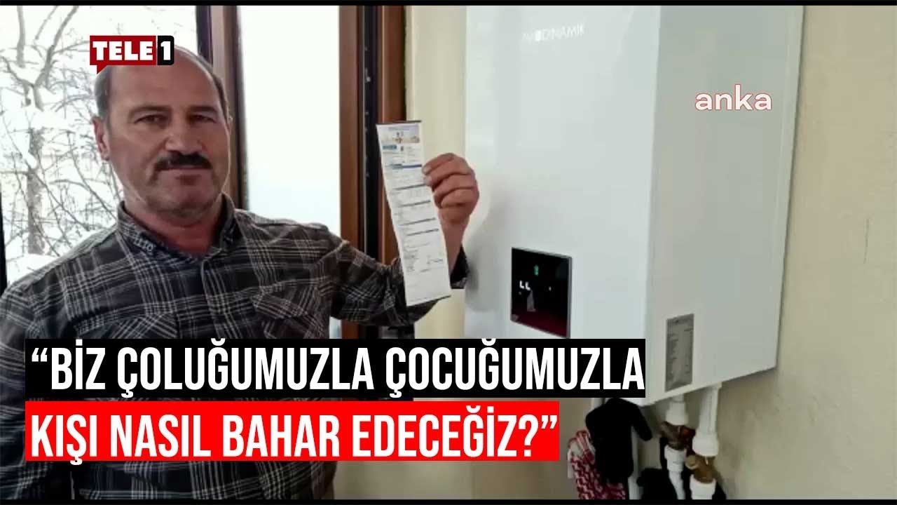 Elektrikli kombiyle ısınan çiftçi isyan etti: 8 bin 965 lira fatura geldi, nasıl ödeyeceğiz?
