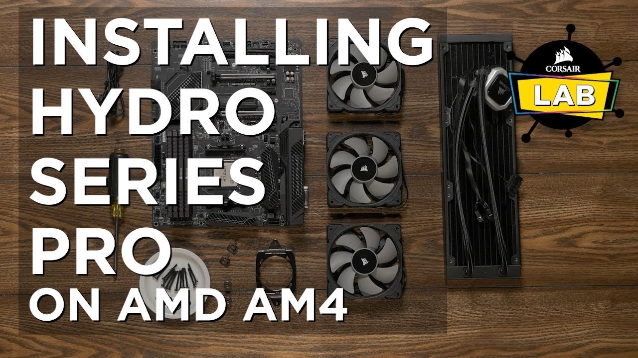 Installing Hydro Series PRO On AMD AM4