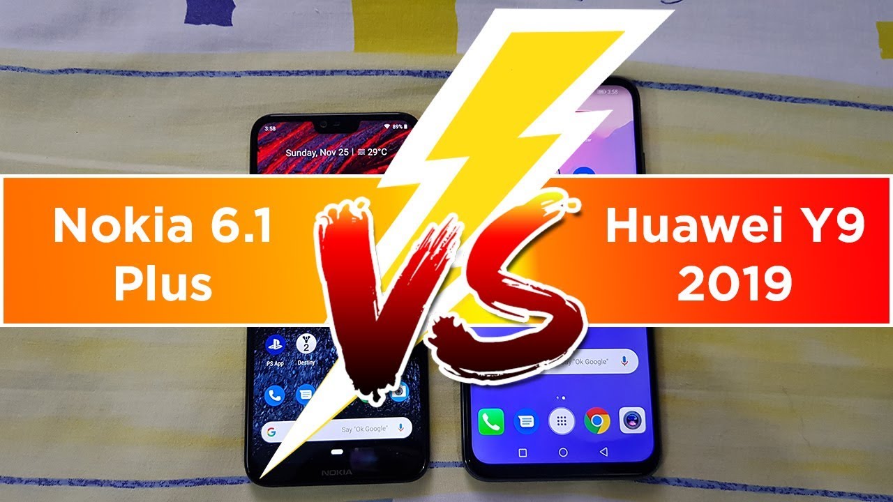 Huawei Y9 2019 vs Nokia 6.1 Plus - Who is faster?