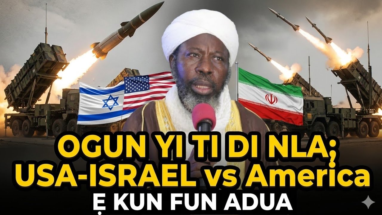 DANGER COMING: USA-ISRAEL vs IRAN WAR; Matters Arising by sheikh Dhikrullah Shaafi