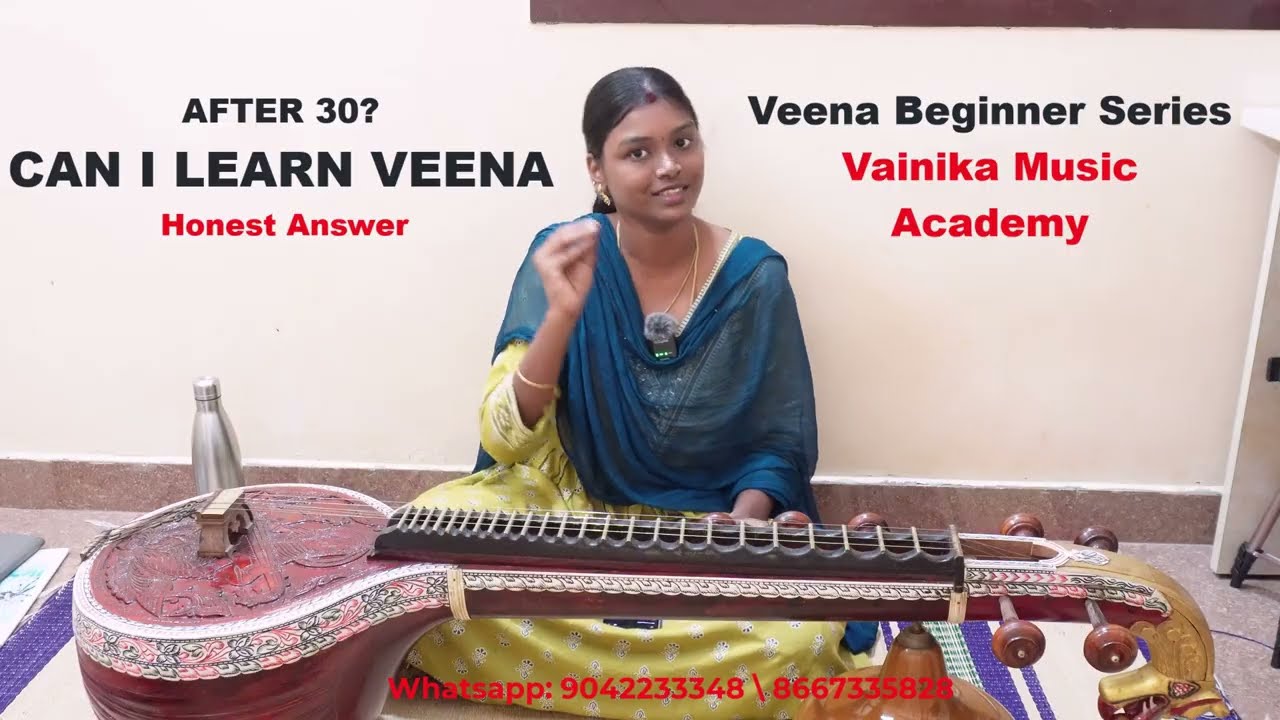 How to Start Learning Veena After 30? | Beginner Guidance | Vainika Music Academy 🎶 