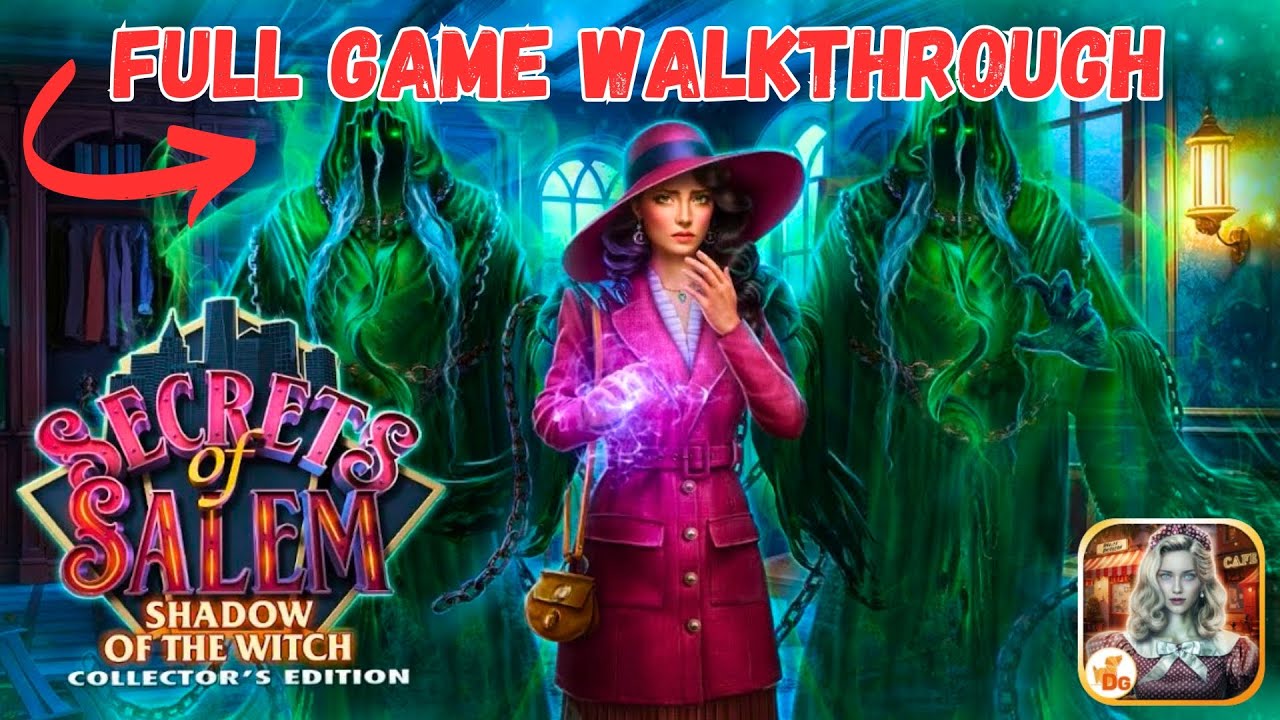 Secrets Of Salem Witch f2p &hearts; Full Game Walkthrough