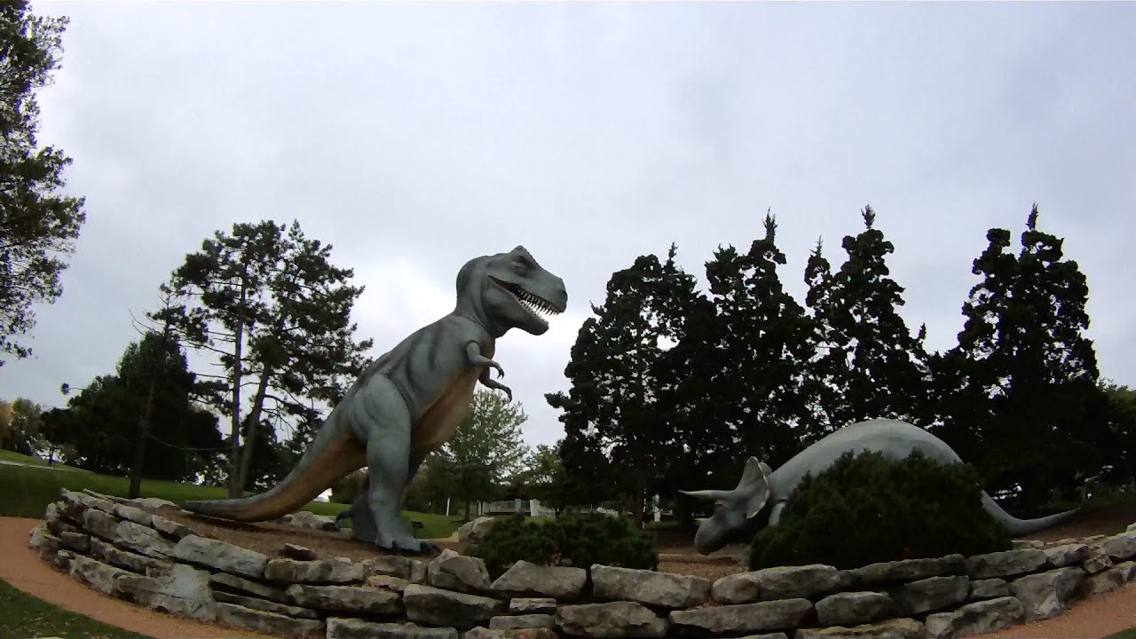 Bike Ride Dinosaurs In Forest Park, City Ride BikeBlogger