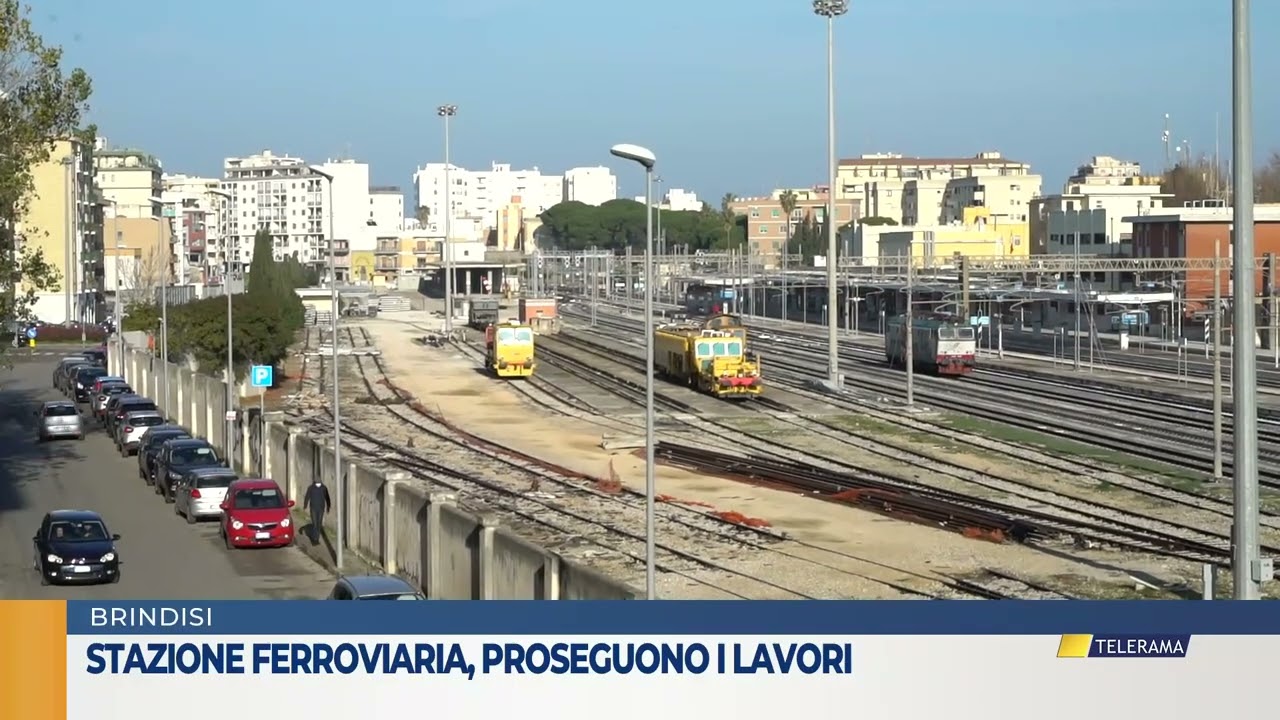 Stazione ferroviaria proseguono i lavori