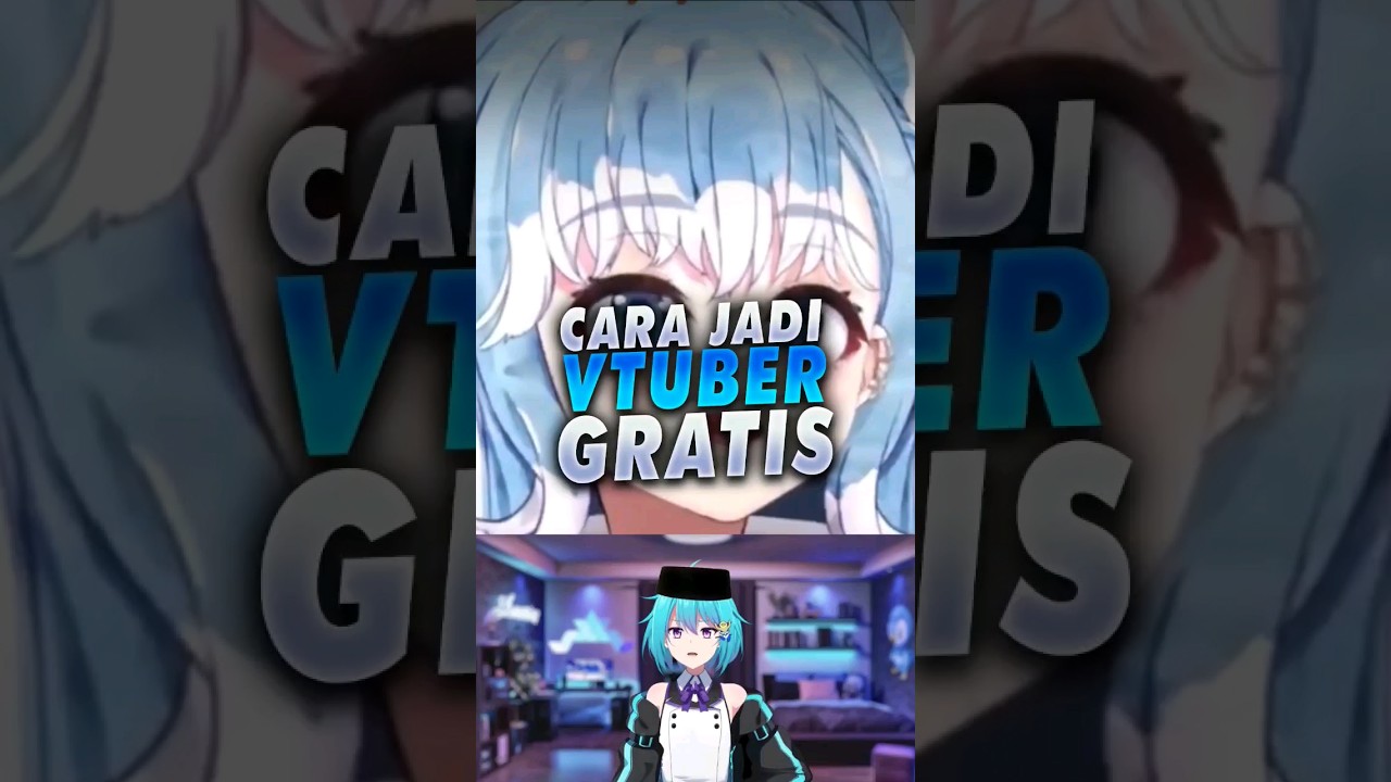 Cara Jadi Vtuber Live2D Gratis, Tanpa Bayar Model #Vtuber #shorts