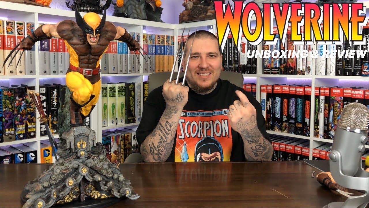 WOLVERINE (Brown Suit) by XM Studios Statue Unboxing & Review | X-Men