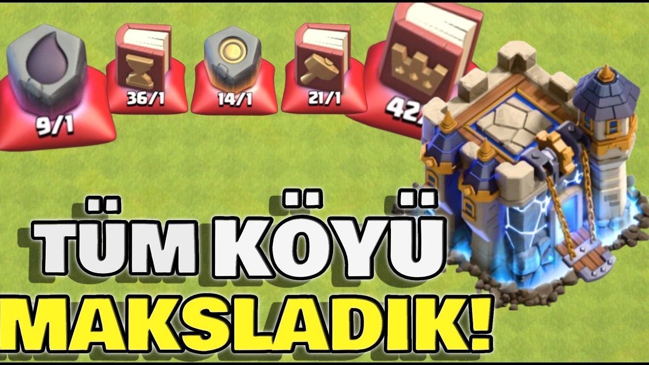 TÜRKİYENİN EN İYİ KB 18 GEÇİŞİ!TEK VİDEODA BİTTİ!(CLASH OF CLANS)