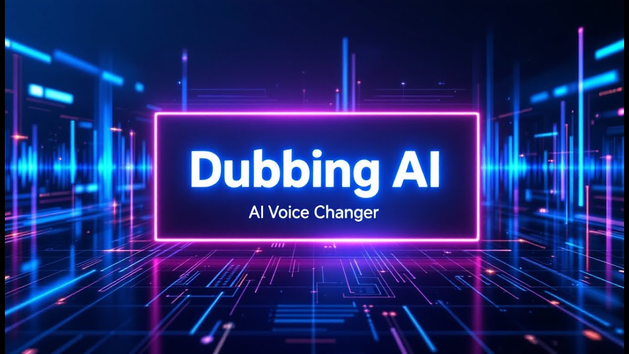 Dubbing AI Voice Changer Tutorial: Change Your Voice Like a Pro!