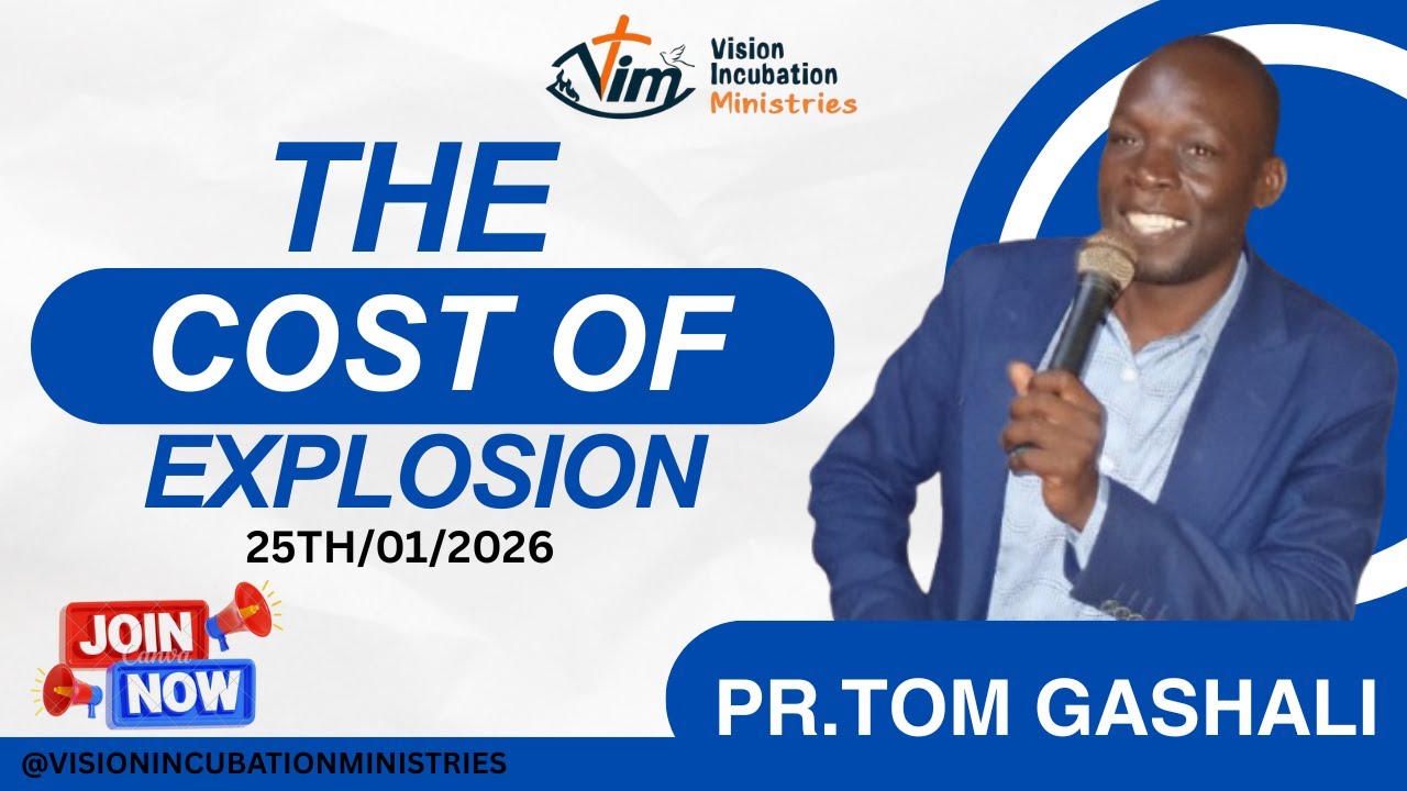 THE COST OF  EXPLOSION BY PR. TOM GASHALI