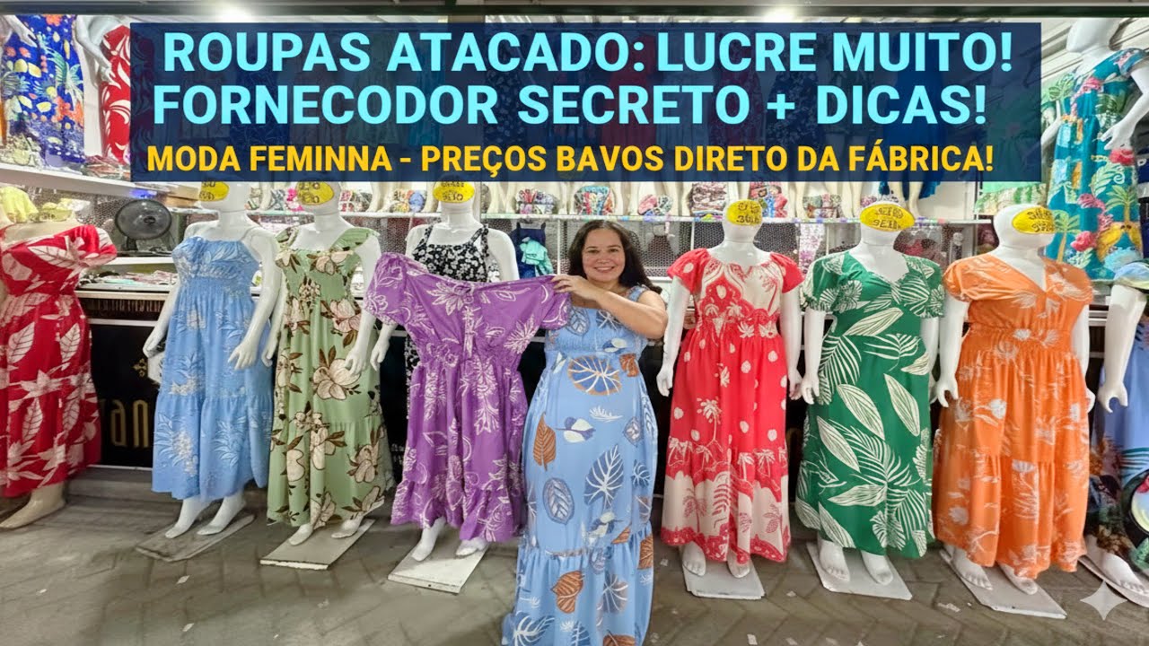 COMPRE VESTIDOS NO VISCOLINHO PRA REVENDAS E LUCRE MUITO !!DIRETAMENTE DA FONTE EM PERNAMBUCO!!!