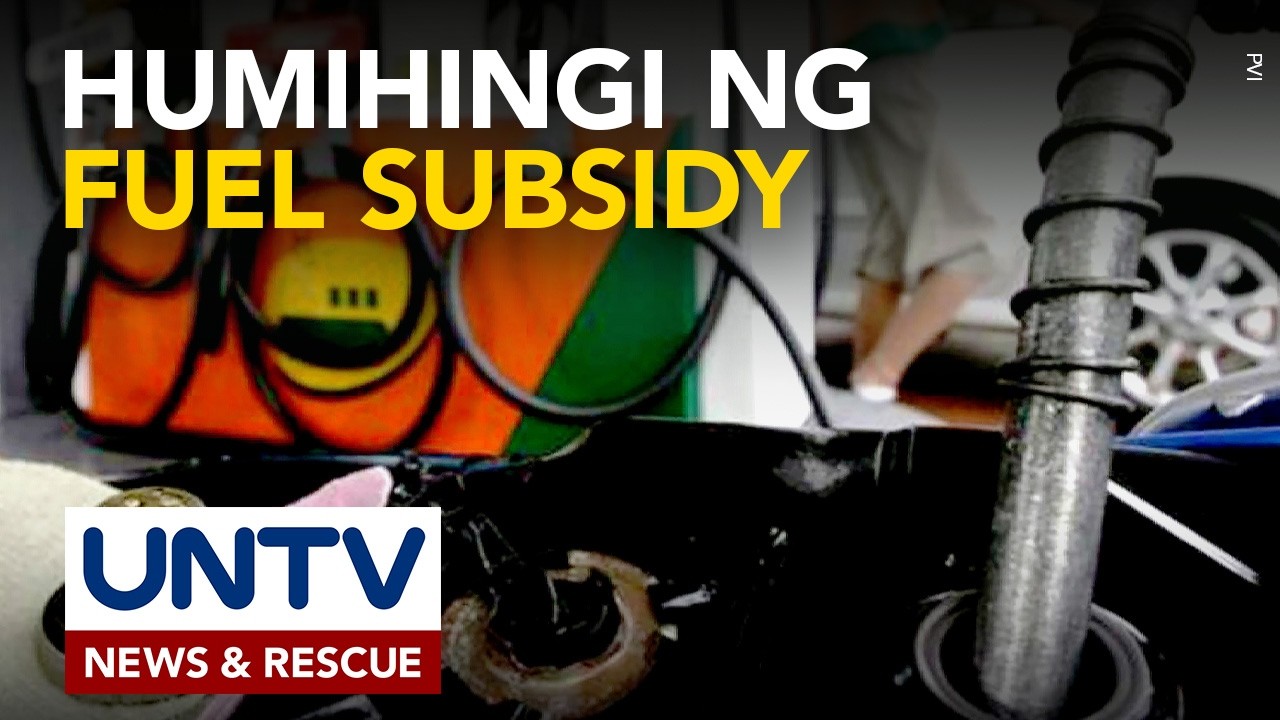 Hiling na fuel subsidy para sa mga PUV, isinusulong ng transport groups sa LTFRB