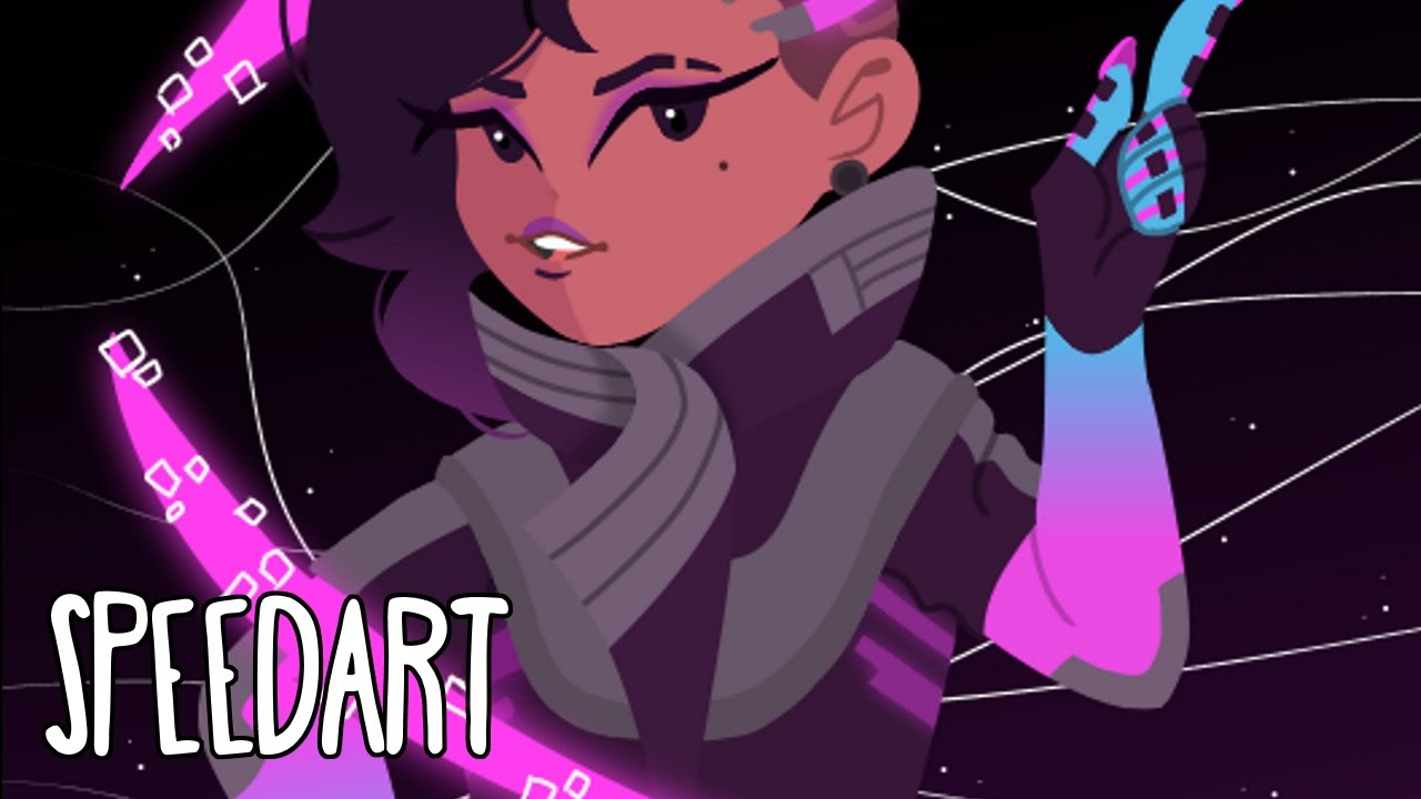 Overwatch [Sombra] Speedart