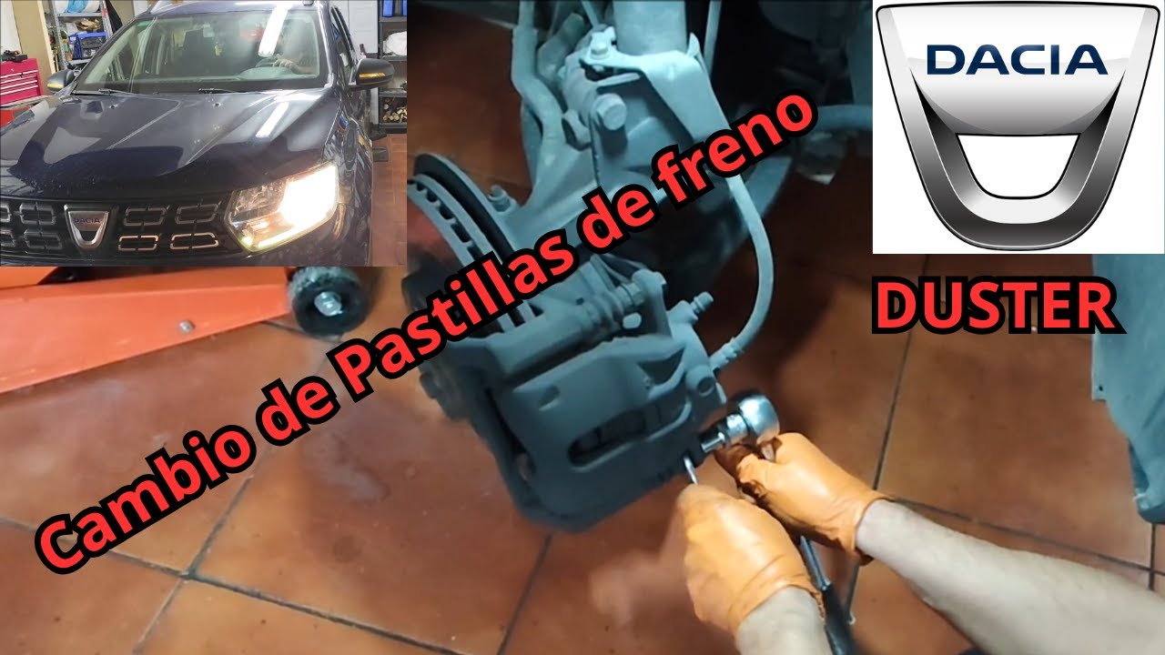 Cambio pastillas de freno delanteras Dacia Duster