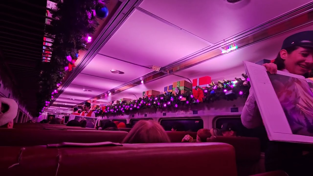 The Polar Express train ride in Whippany NJ, 2024