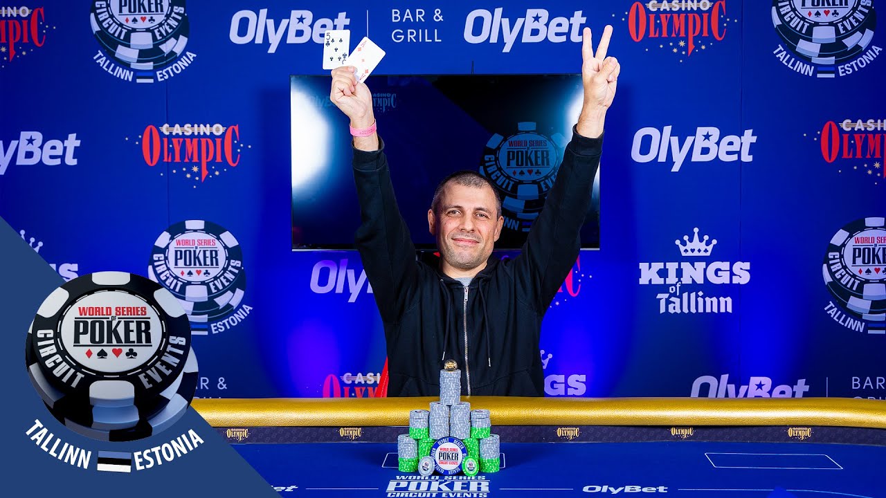 WSOPC &euro;555 NLH Winner Viacheslav Sultanov | WSOPC Tallinn 2023