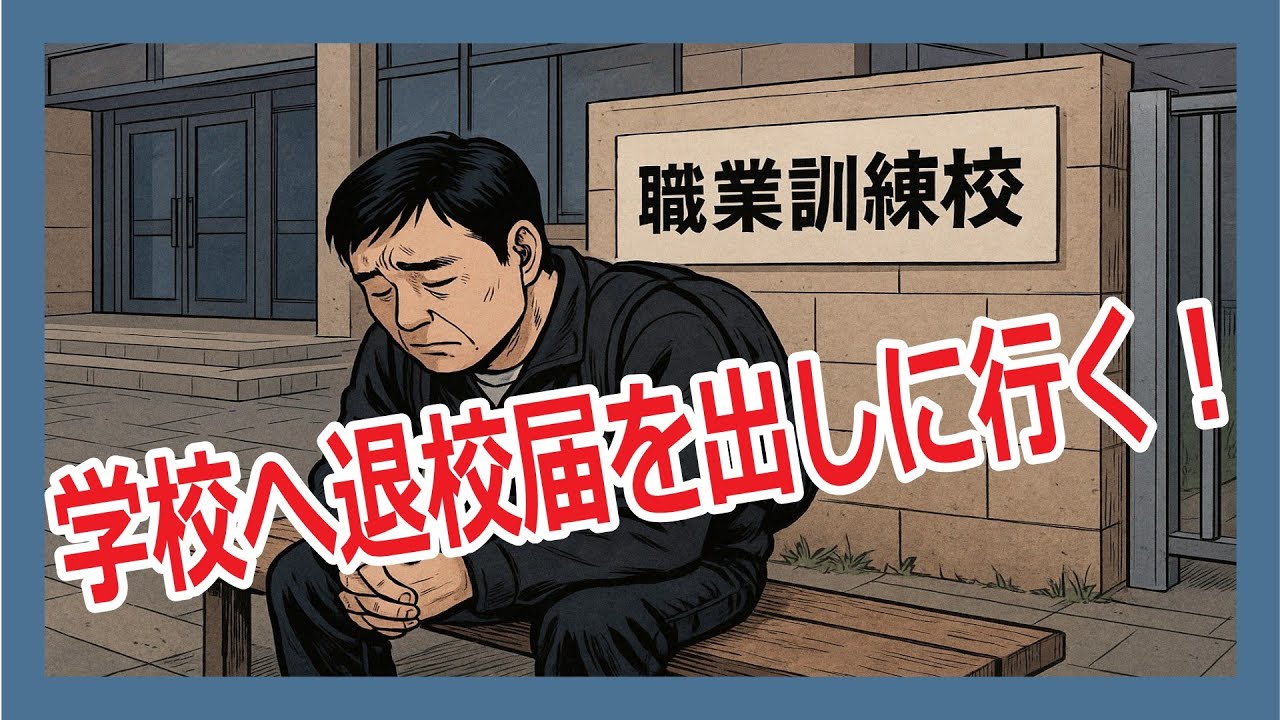 【48歳無職】職業訓練校へ退校届を出してハローワークへ行ってお買い物をする！【vlog】