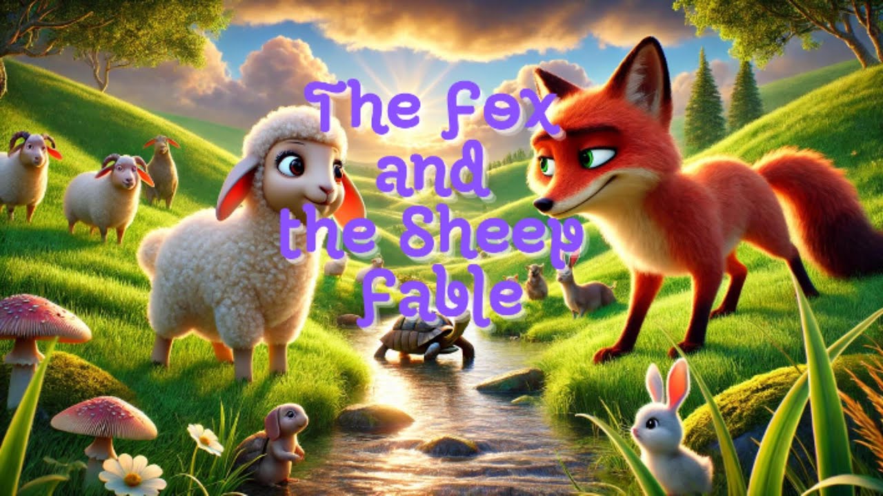 The Fox and the Sheep Fable | Stories For Kid | Bedtime Stories For Children | @JanettHomee