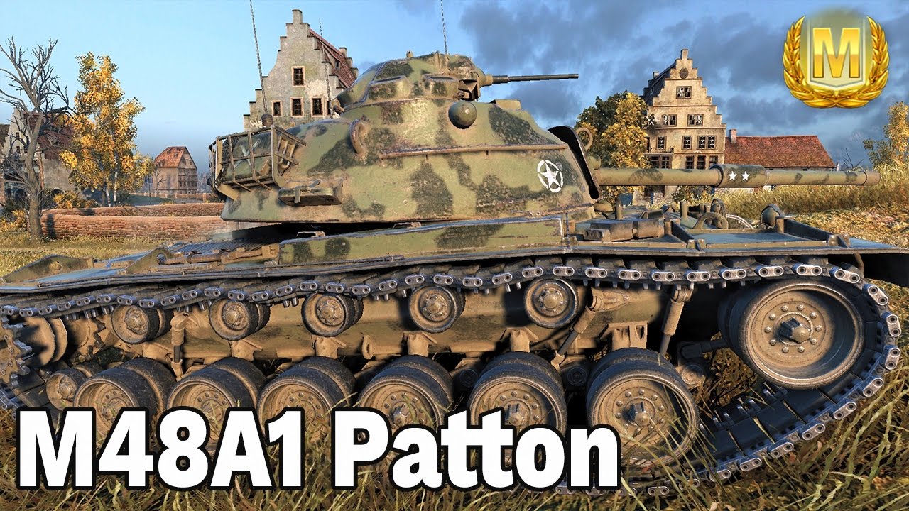 Kołobanow i M48A1 Patton - World of Tanks