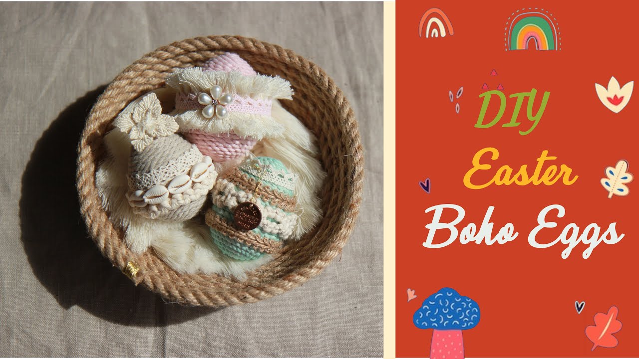 DIY Easter Boho Eggs #2