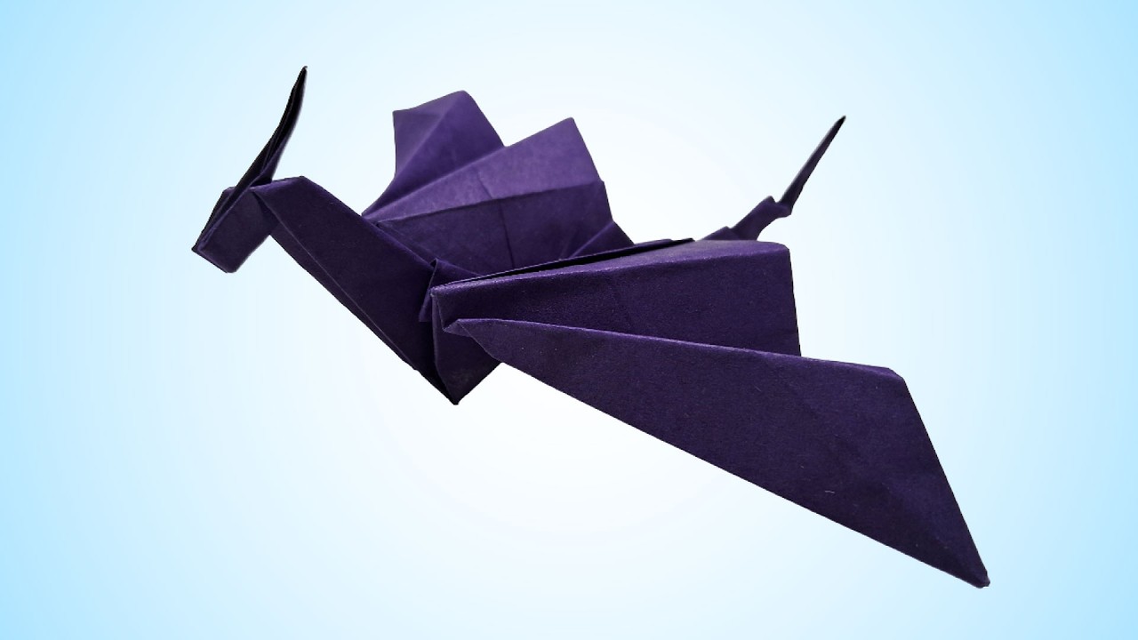 Origami Dragon  |  How to make paper dragon  |  Dragon