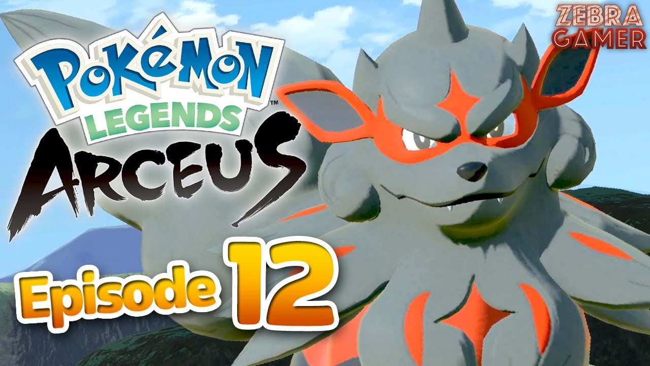 Arcanine Battle! - Pokemon Legends Arceus Gameplay Walkthrough Part 12 - Lord of the Isles Arcanine!