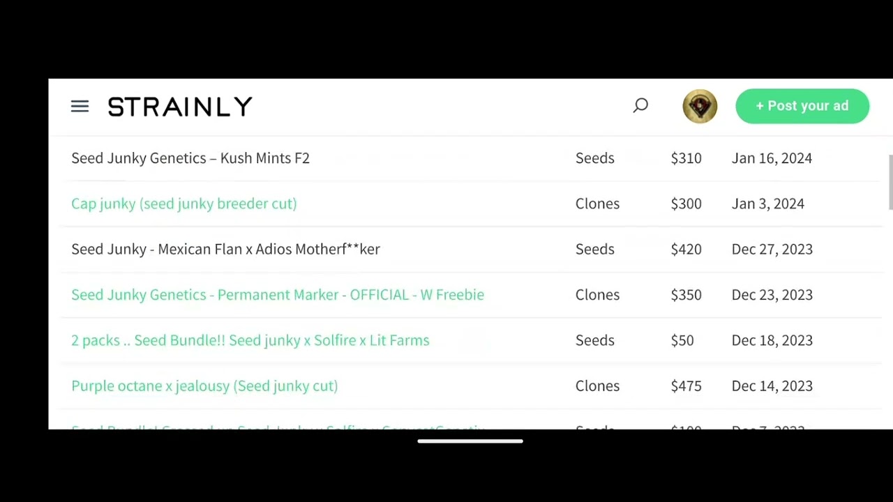 What are the most sought-after cannabis strains?