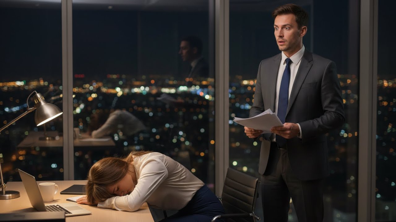 Il trouve la femme de ménage endormie… ce qu’il lit bouleverse le millionnaire