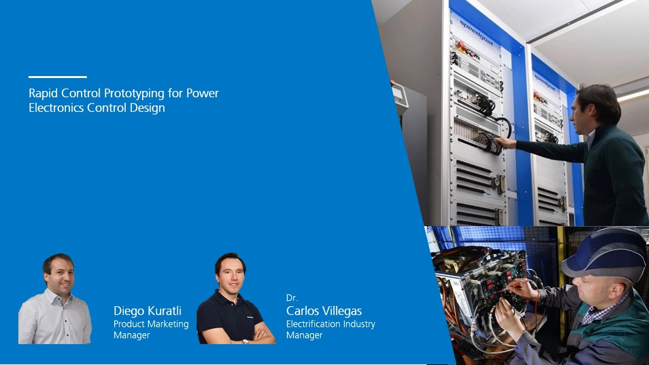 Rapid Control Prototyping for Power Electronics Control Design