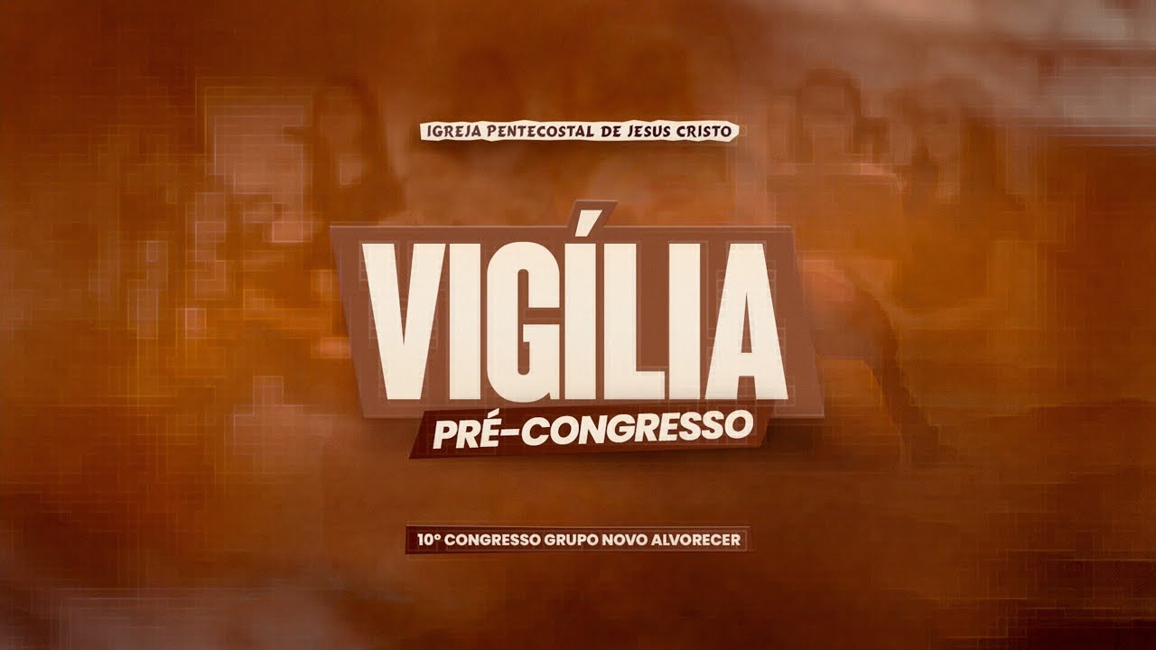 Vigília Pré-Congresso Jovem | Pr. Dyego Alves |  Sábado | 07/02/2026 | Ipjc Ubiratã