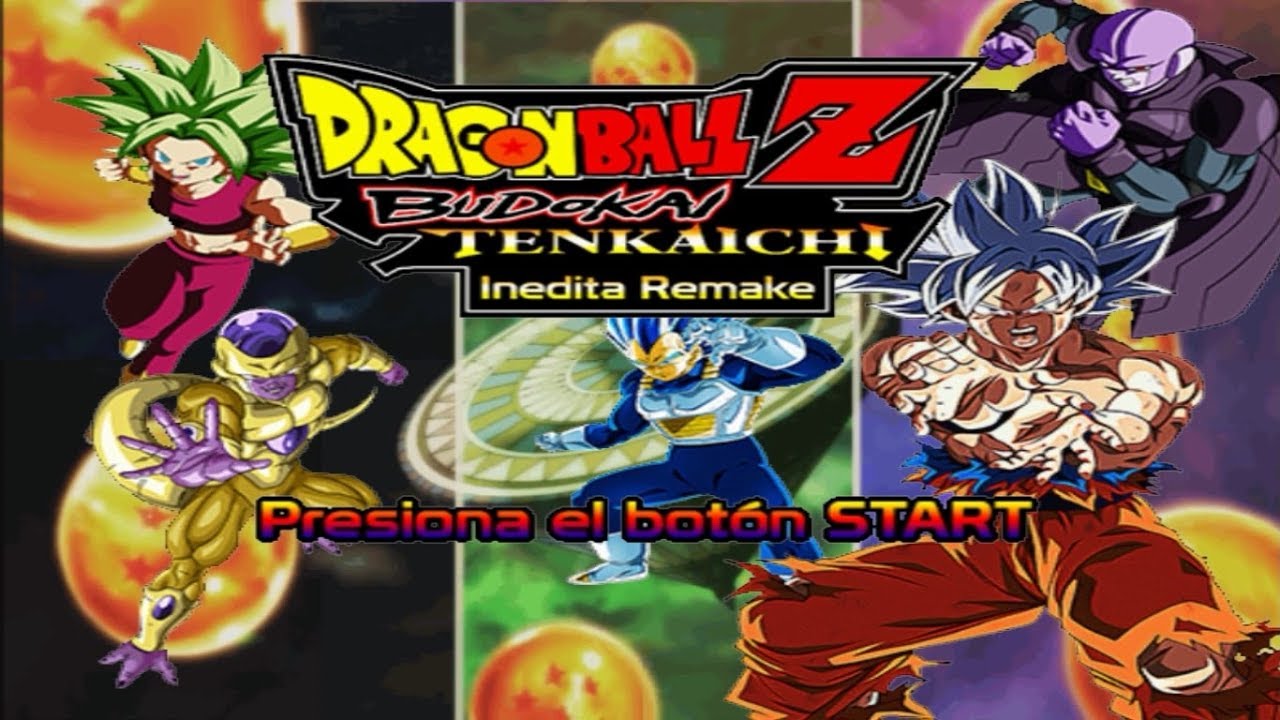 NUEVOS MENUS ISO INEDITA REMAKE VERSION BETA - DBZ BT3