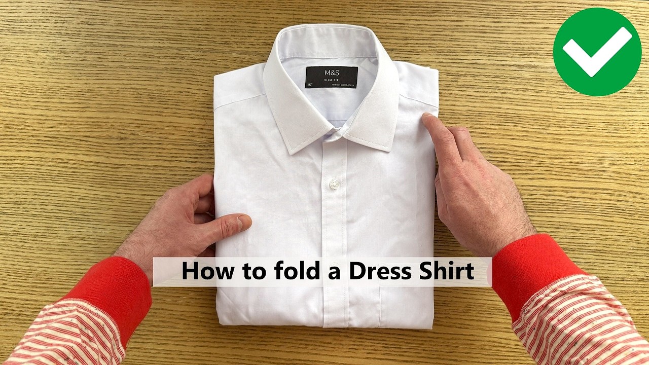 How to Fold a Dress Shirt