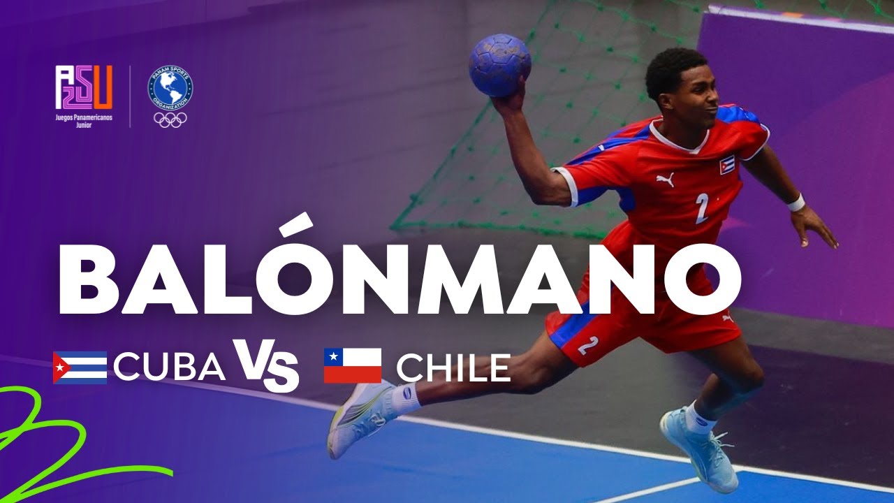 Cuba vs Chile - Balonmano Masculino S2 - Juegos Panamericanos Junior ASU 2025