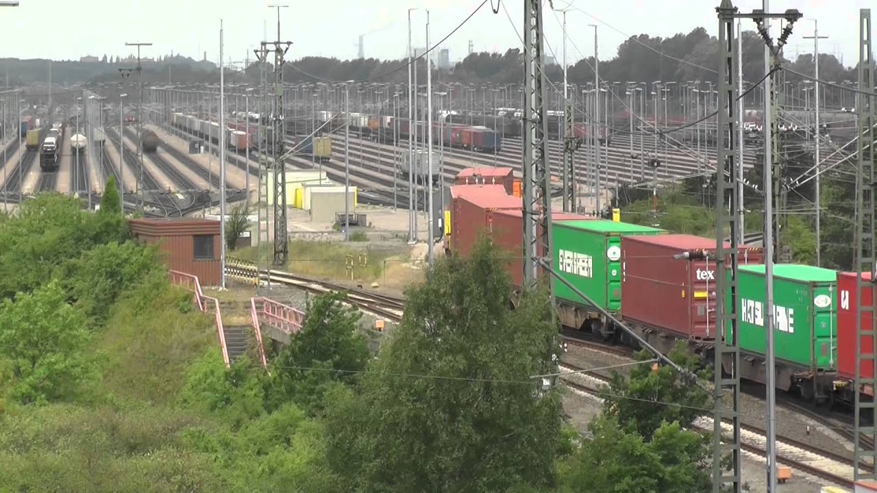 Ablaufberg in Hamburg Maschen in Betrieb