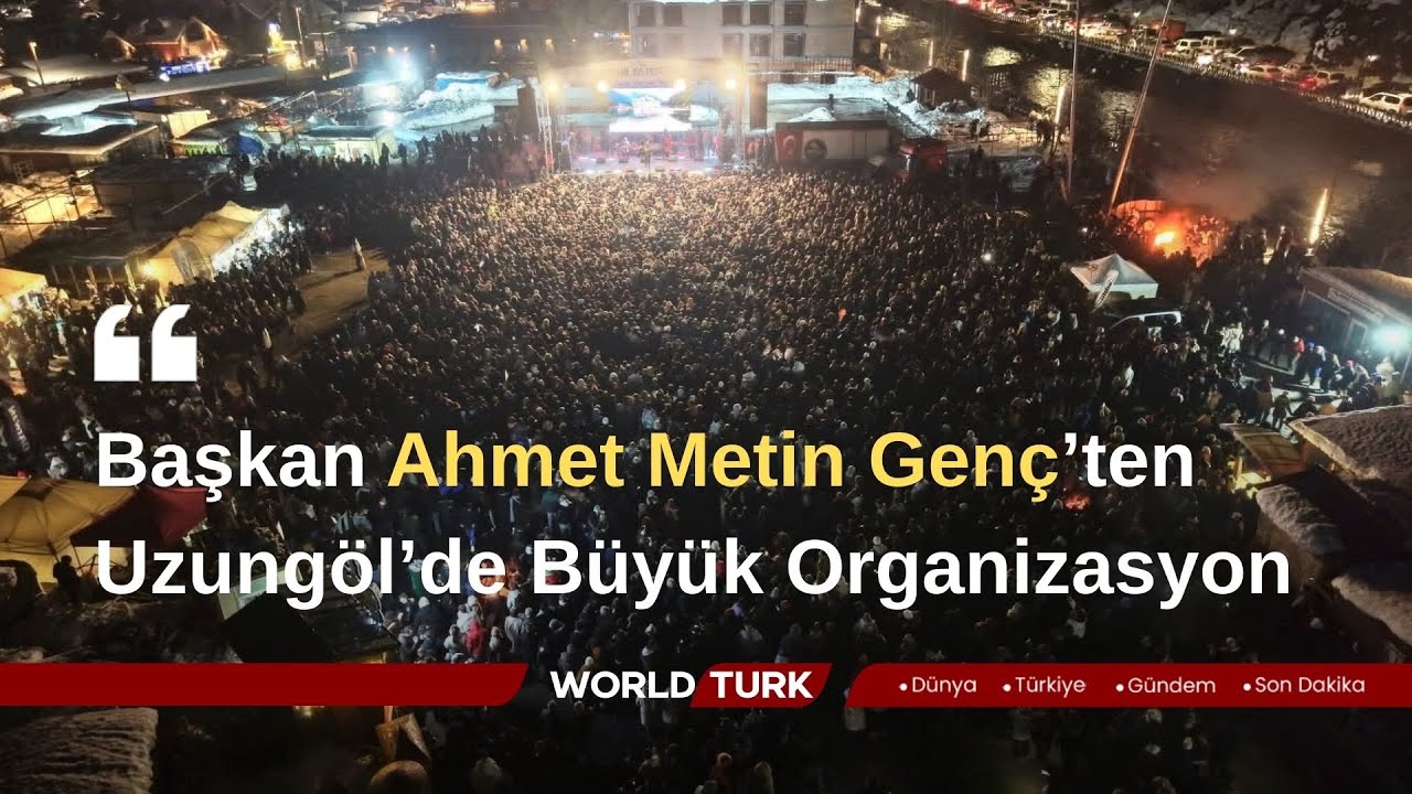 🔴Başkan Ahmet Metin Genç’ten Uzungöl’de Büyük Organizasyon 📍 #trabzon