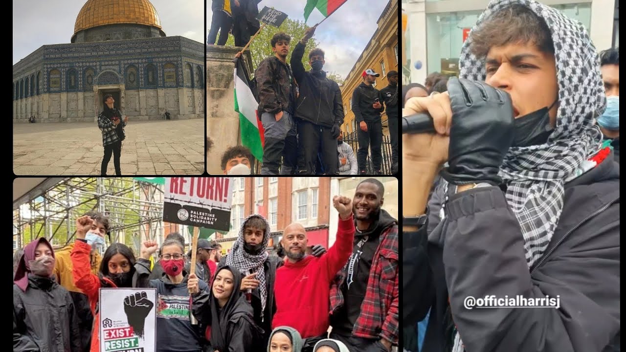 Harris J standing for Palestine  🇵🇸❤️