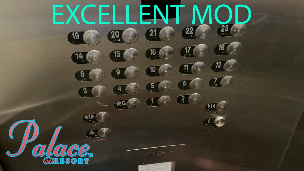 PERFECT MOD! Dovinder Traction elevators @  The Palace Resort Myrtle Beach SC