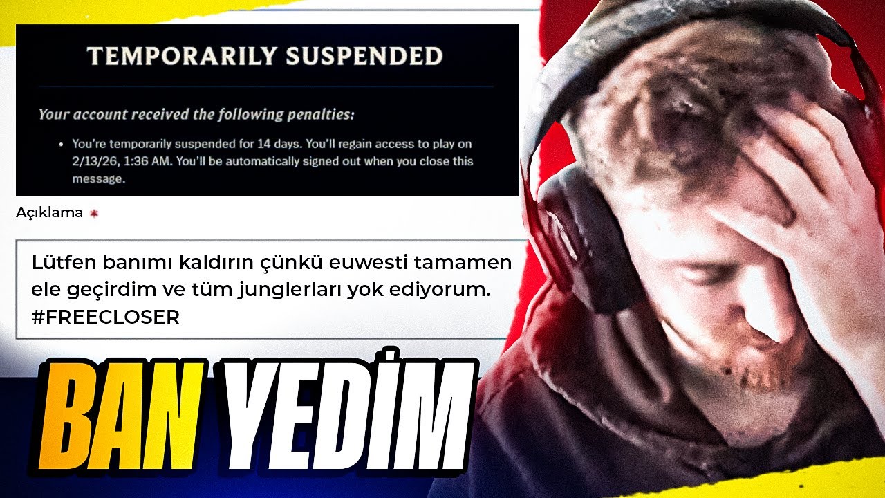 CLOSER 0/14 OYNAYIP BAN YİYOR!