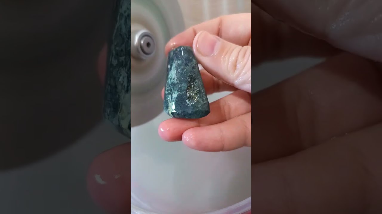EP. 1 | Pulido de esquisto verde en ASMR | Proceso real