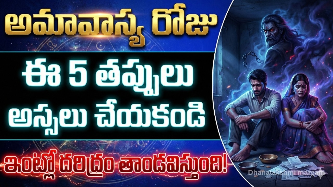అమావాస్య రోజు తలకు నూనె రాస్తున్నారా? || Amavasya Head Bath Rules Telugu