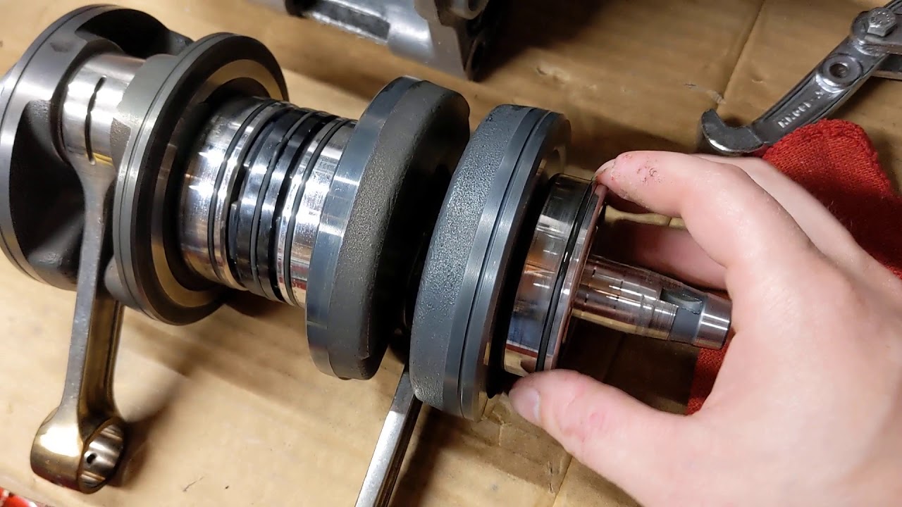 RD350 Vito's Crank after 2700 miles.