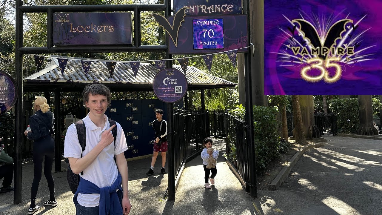 Vampires 35th Birthday Chessington World Of Adventures Vlog
